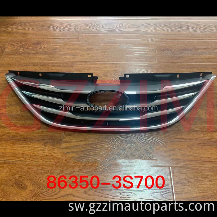 Mpya !!! Gari Front Grill Auto Front Grille Front Bumper Grille kwa 2013 Sonata 86350-3S700